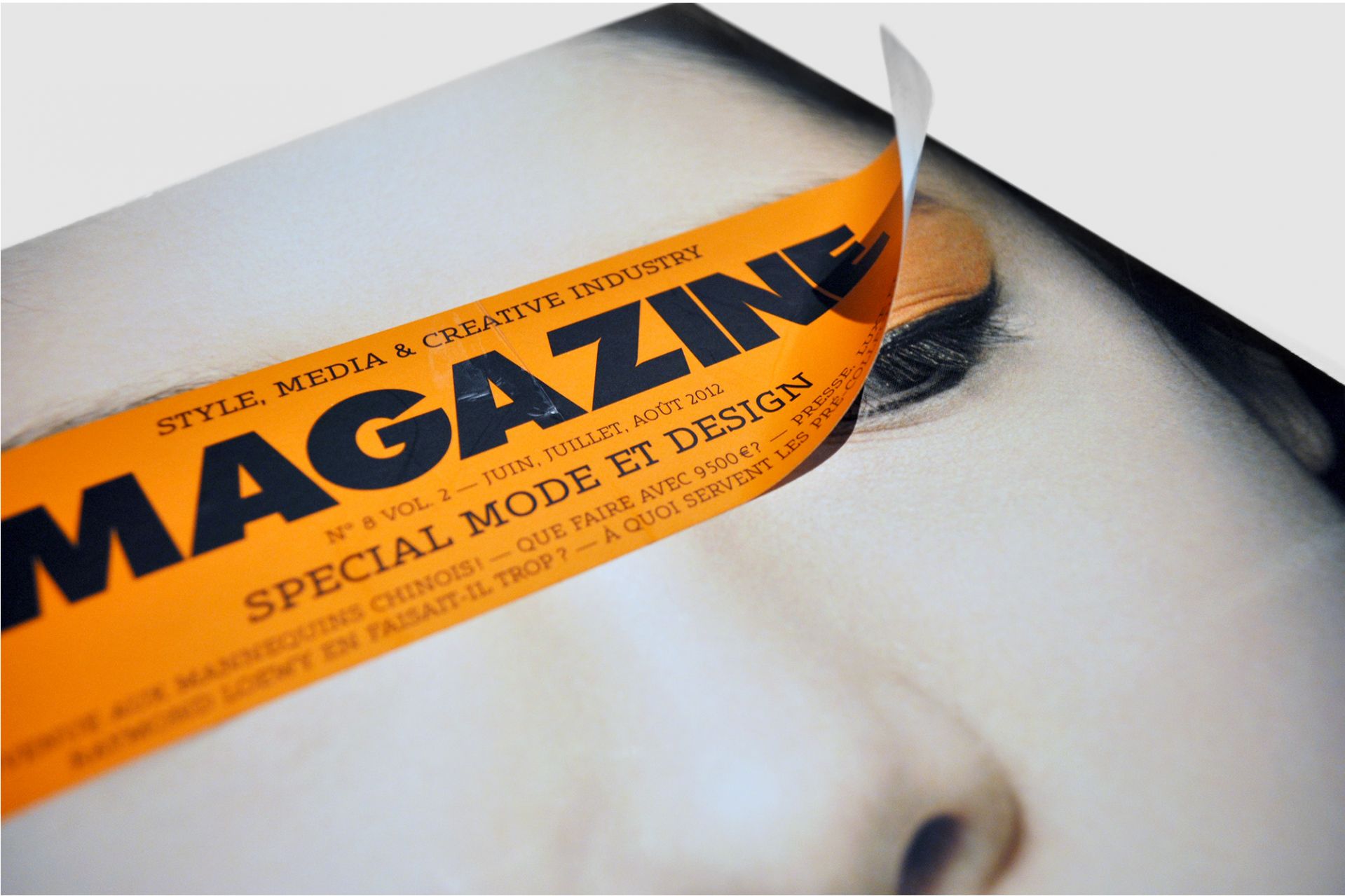 magazine redesign