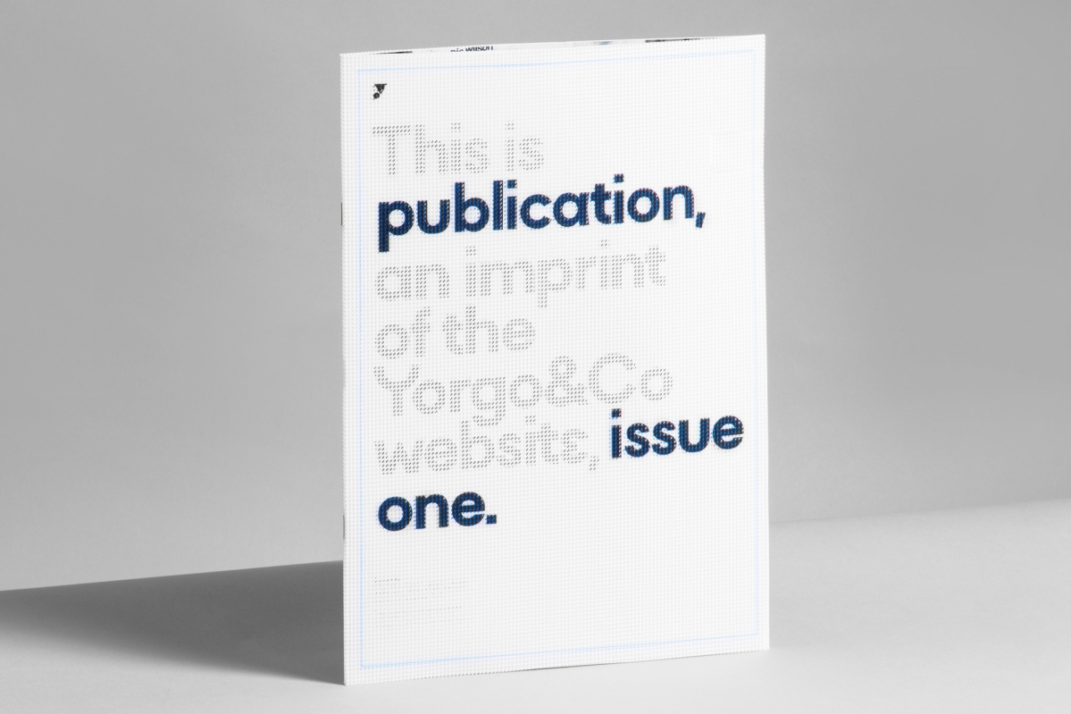 Publication issue one